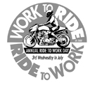 Ride to Work Day is the 3rd Wed. in July